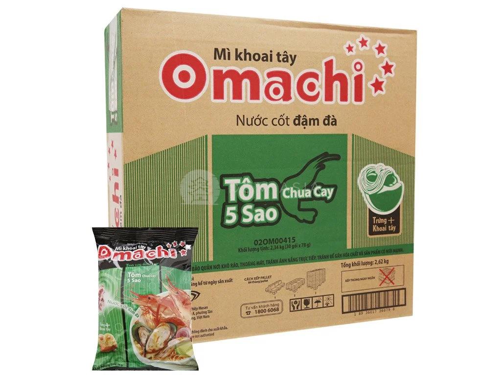 Mì OMACHI tôm chua cay 78g