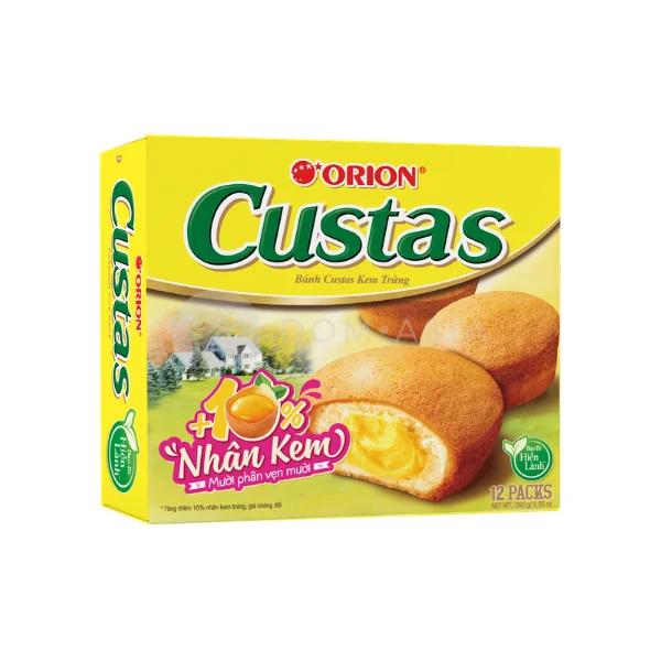 Bánh Custas nhân kem trứng ORION 282g