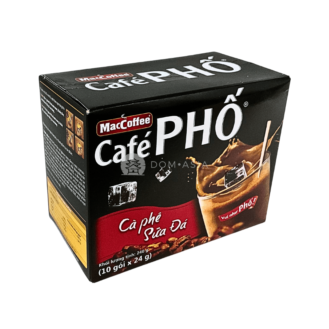Cà phê sữa đá Café Phố MACCOFFEE 10 gói x 24g
