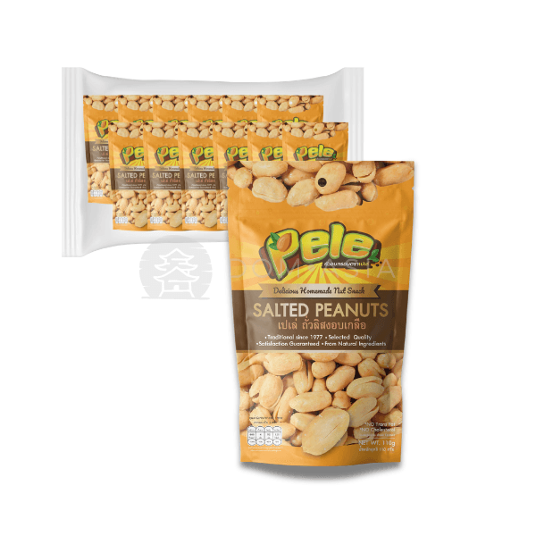 Snack đậu phộng rang muối PELE 110g