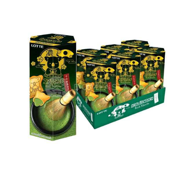Bánh gấu Koala's March nhân matcha LOTTE 33g