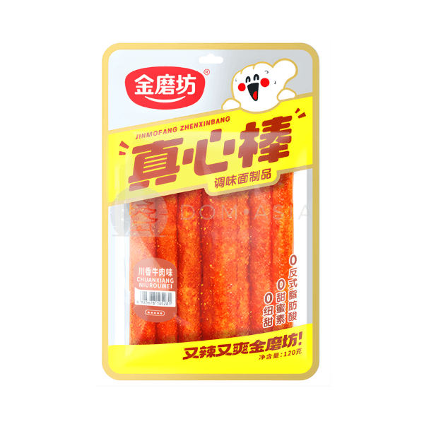 Snack que cay vị bò cay GOLDEN MILL 120g