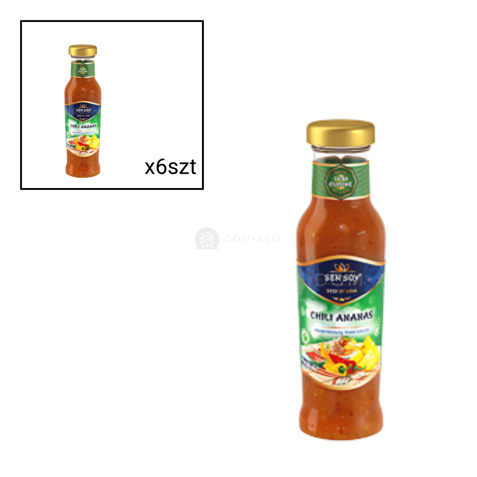 Sos chili z ananasem SEN SOY 320g x 6szt/ op