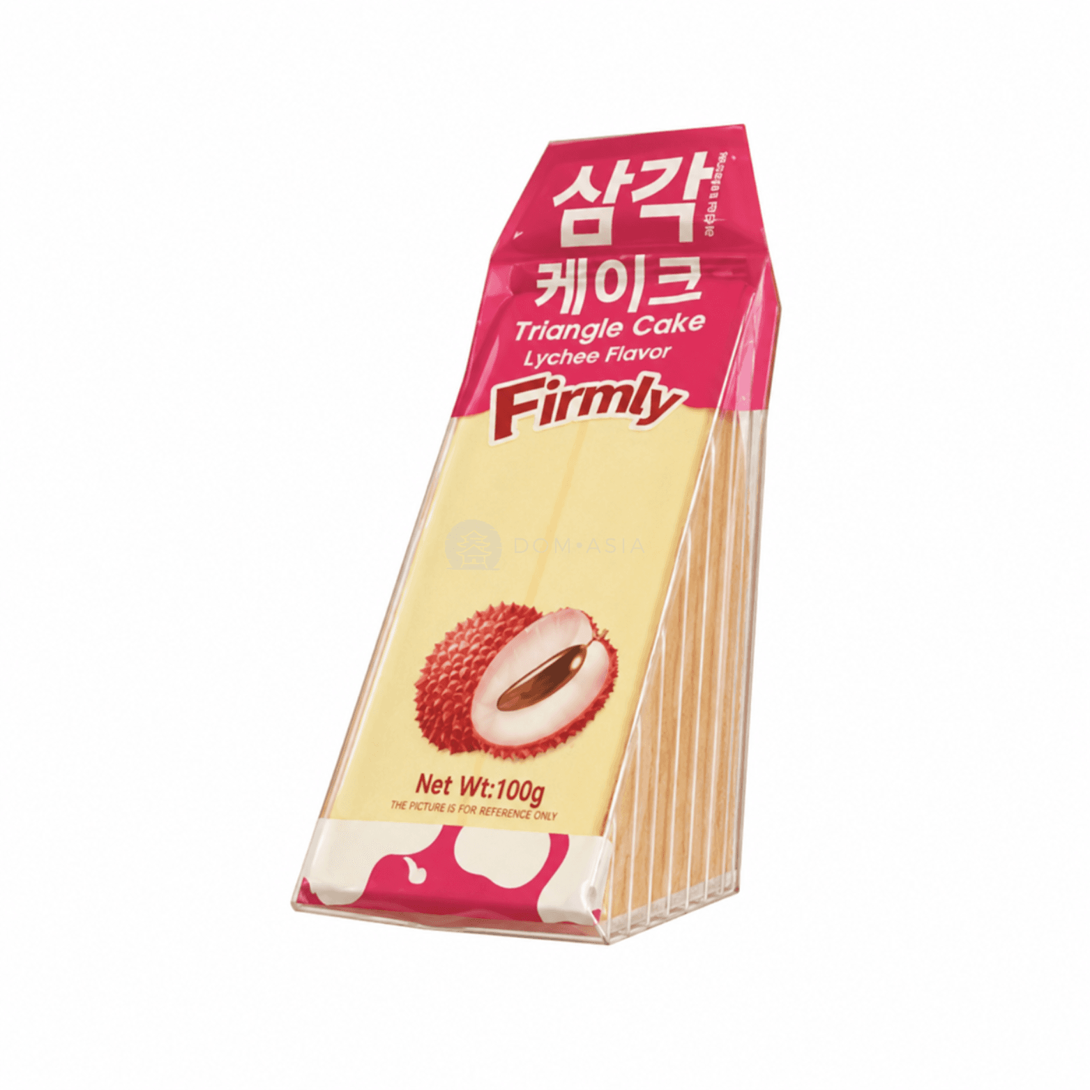 Bánh bông lan tam giác vị vải FIRMLY 100g