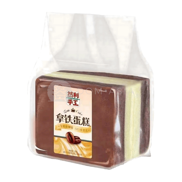 Bánh bông lan vuông vị cà phê latte LEX JAZZ 120g