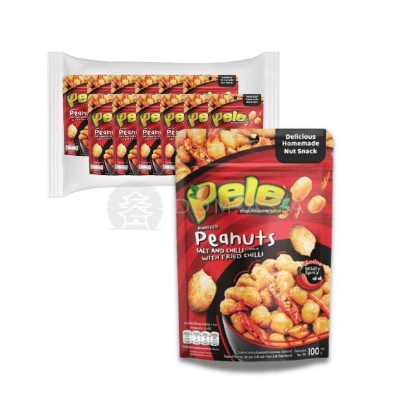 Snack đậu phộng rang muối vị cay PELE 100g