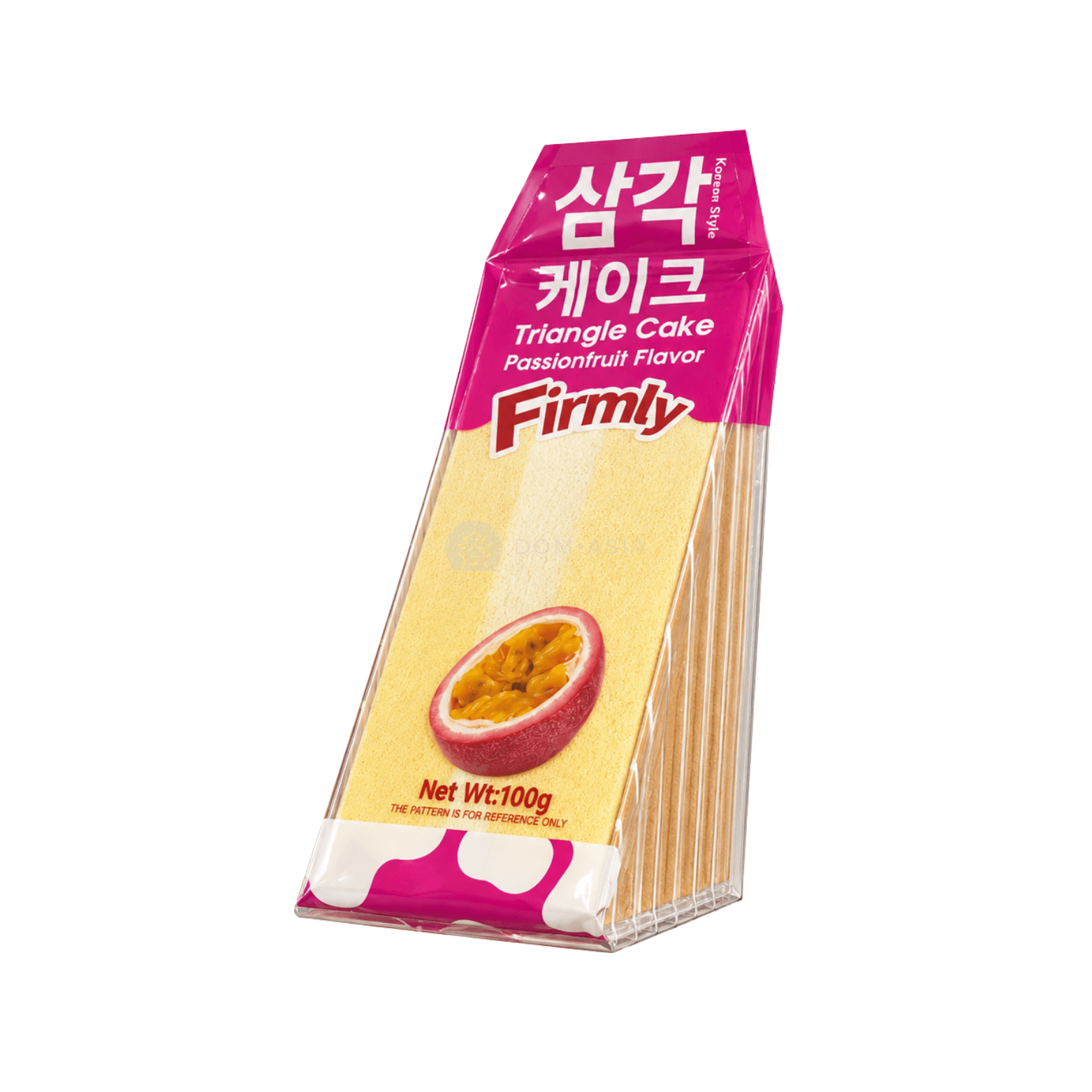 Bánh bông lan tam giác vị chanh leo FIRMLY 100g