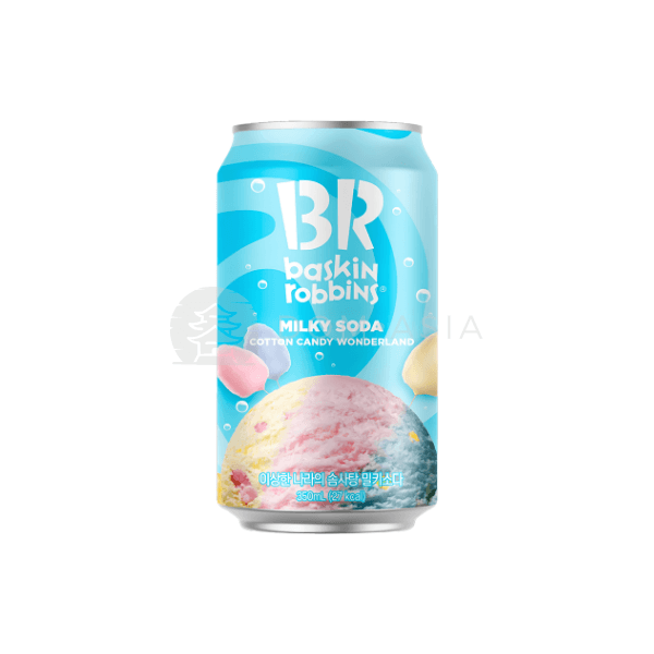 Nước có gas vị kẹo bông gòn BASKIN ROBBINS 350ml