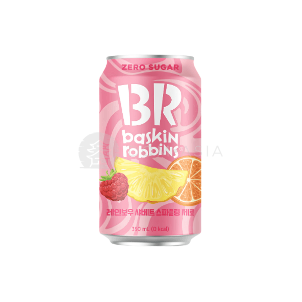 Nước có gas không đường vị Rainbow Sherbet BASKIN ROBBINS 350ml