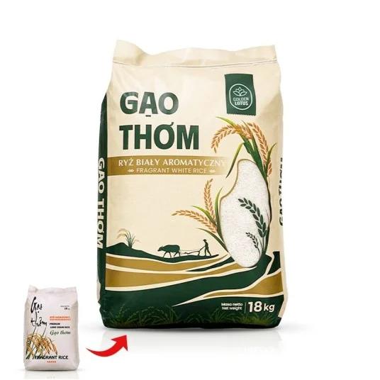 Gạo Jasmine ASF Golden Lotus 18kg