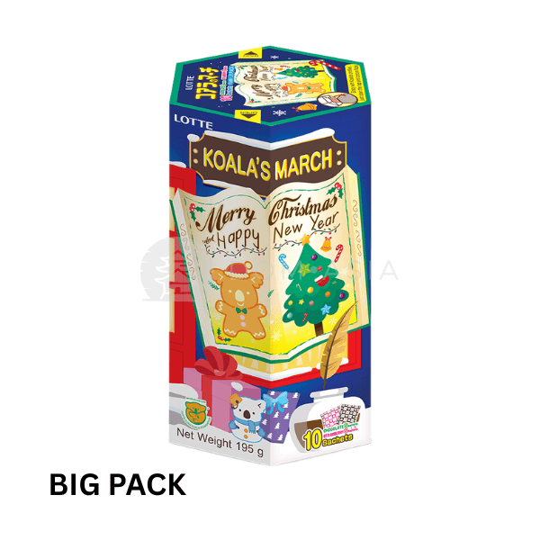 Bánh gấu Koala's March phiên bản Giáng sinh LOTTE 195g