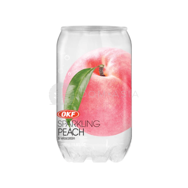 Nước có gas vị đào OKF 350ml